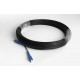 SC to SC single core single 20 meters FTTH cables Fiber Optic jumper for outdoor